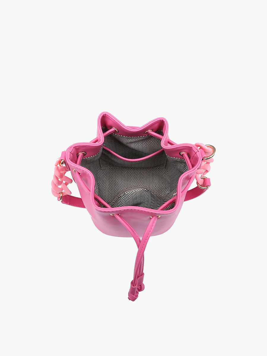 Cordelia Vegan Drawstring Bucket Bag
