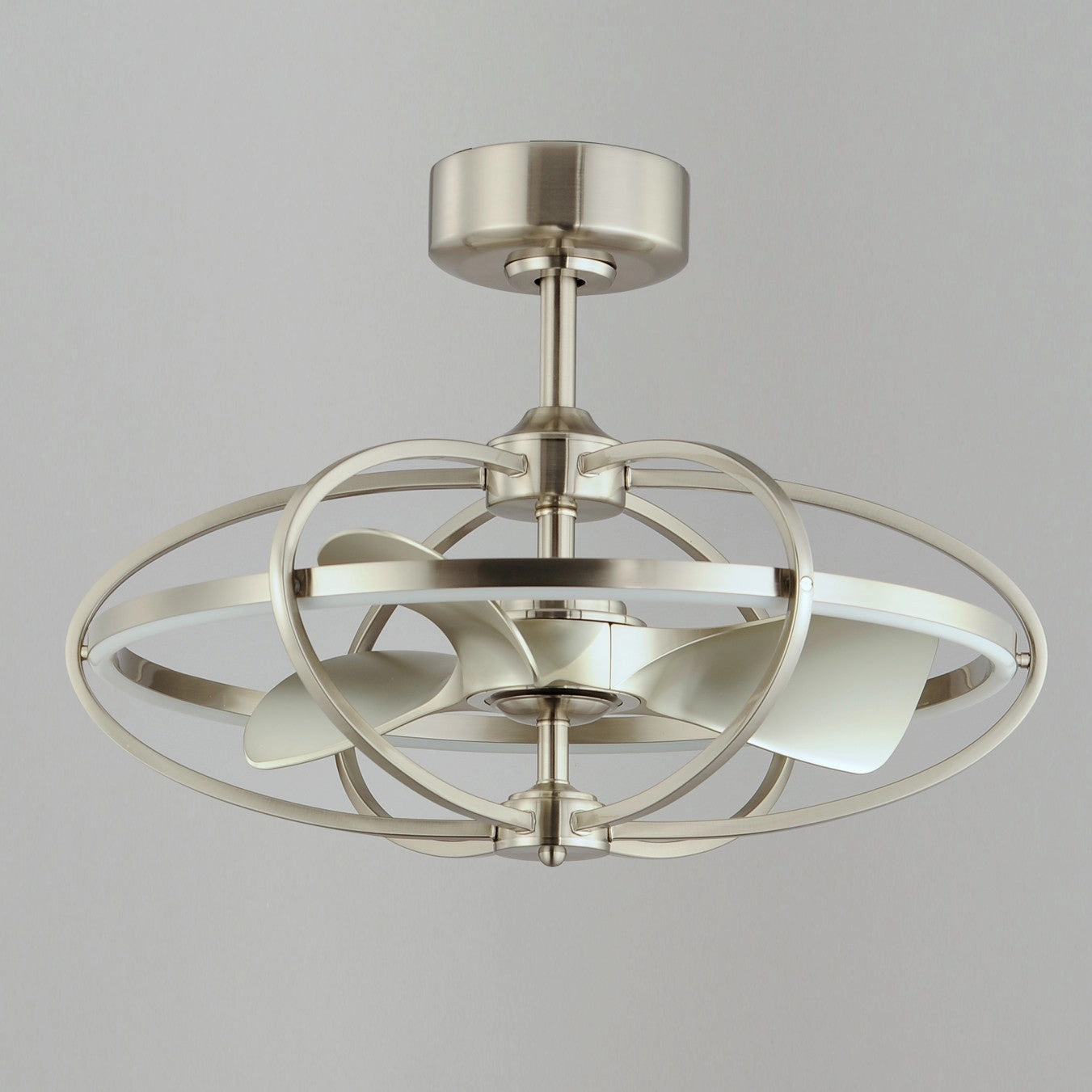 Corona Fan LED Fandelight Satin Nickel Small Room Fans sale