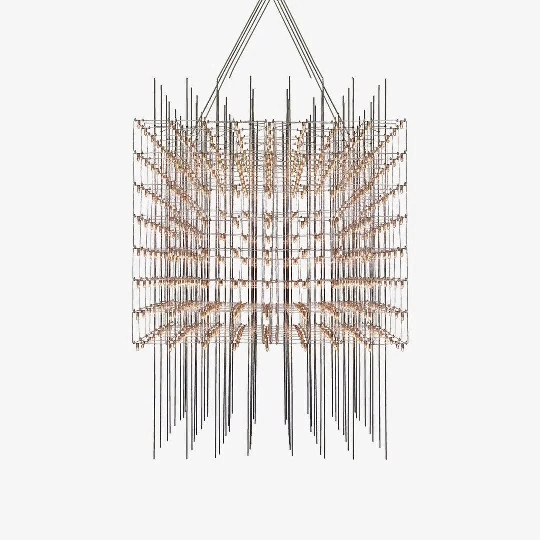 Cosmic Cube Pendant Light Stylish Bedroom Lighting ideas