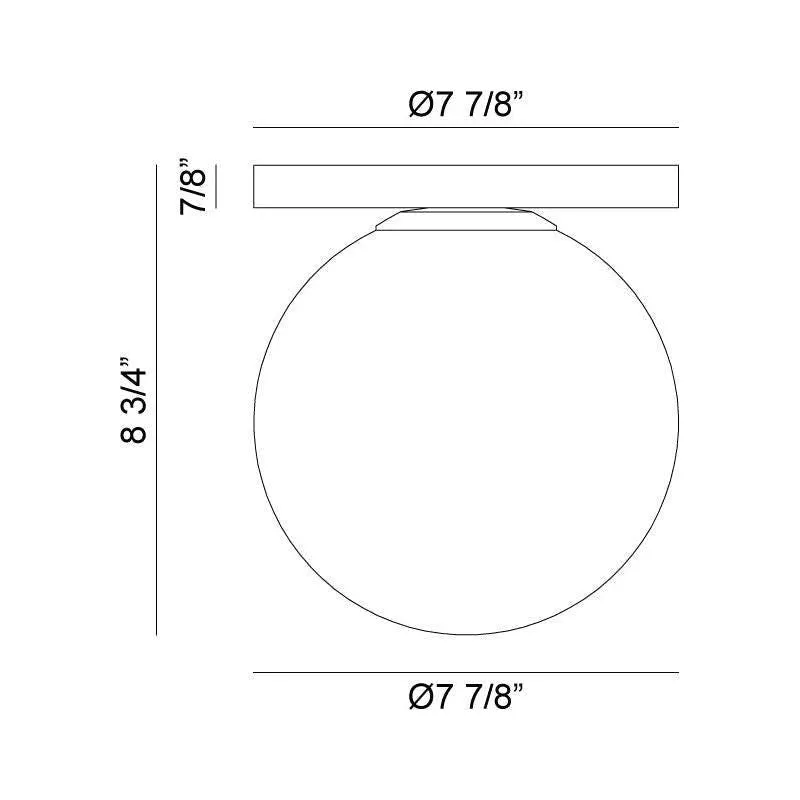 Cosmo 8" 1-Light Wall Sconce
