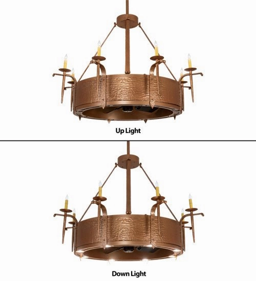 Costello 16 Light Chandel-Air Fandeliers at discount prices