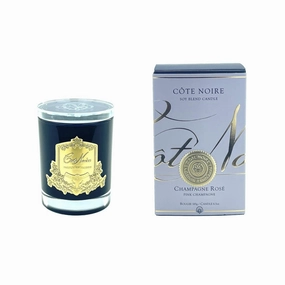 Cote Noire Pink Champagne Candle Gold 185g Cote Noire Home Fragrance sale