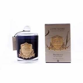 Cote Noire Prosecco Gold Candle 450g Cote Noire Home Fragrance sale
