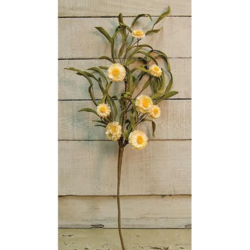 Country Carnation Spray - Ivory Affordable Holiday Accessories