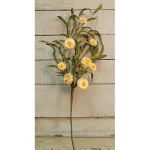 Country Carnation Spray - Ivory Affordable Holiday Accessories