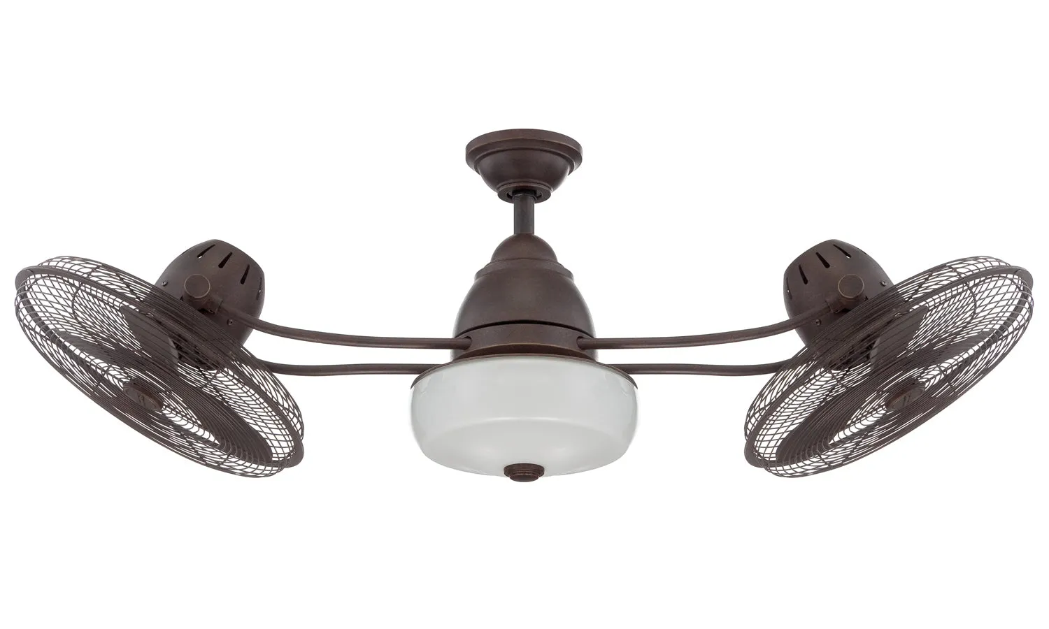 Craftmade Bellows II 48" I Rotating Ceiling Fan with LED and Wall and Remote Control