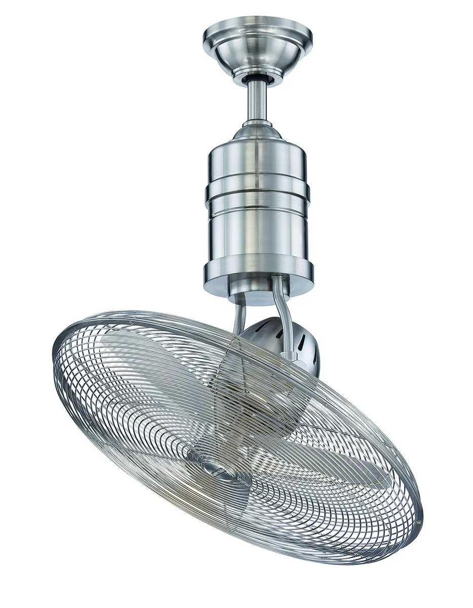 Craftmade Bellows III 21" Rotating Ceiling Fan with Wall Control and Remote Outdoor Ceiling Fans discount