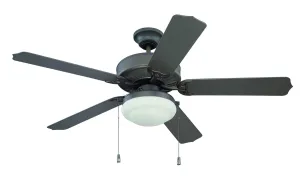 Craftmade Enduro 52" Outdoor Pull Chain Ceiling Fan with 18W LED Outdoor Ceiling Fans discount