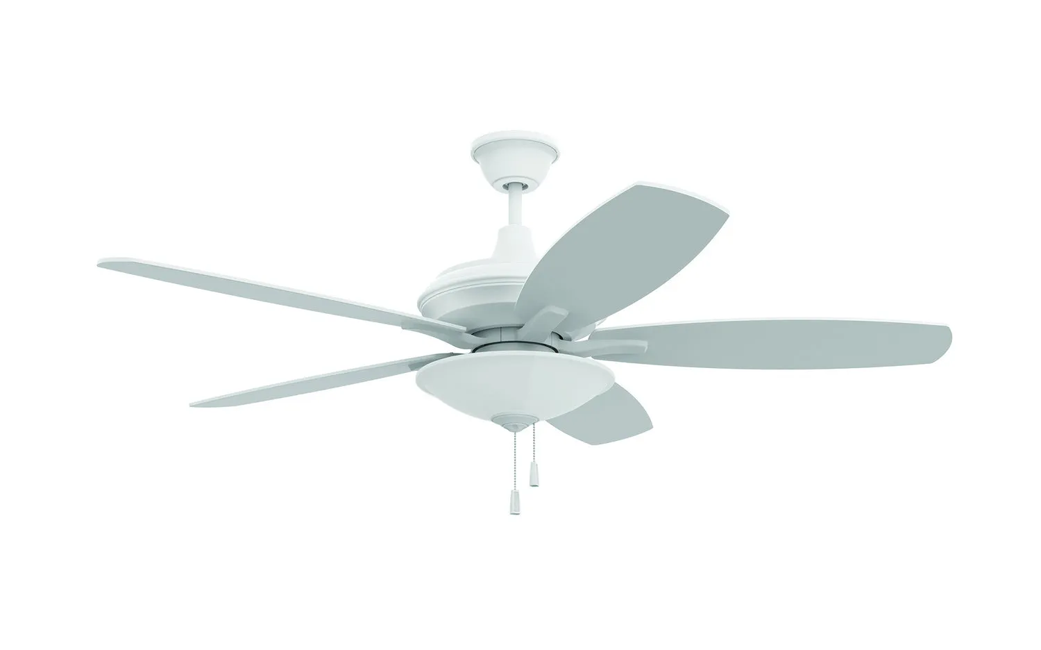 Craftmade Jamison JAM52W5-LED Ceiling Fan 52 - White, White/White/ Hugger Ceiling Fans deals