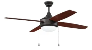 Craftmade Phaze 4 Blade PHA52ESP4 Ceiling Fan 52 - Espresso, Espresso/Walnut/ Hugger Ceiling Fans deals