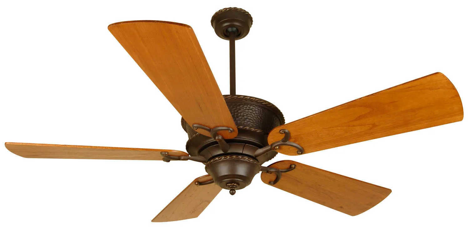 Craftmade Riata K10349 Ceiling Fan 54 - Aged Bronze Textured, Distressed Teak/ Hugger Ceiling Fans deals
