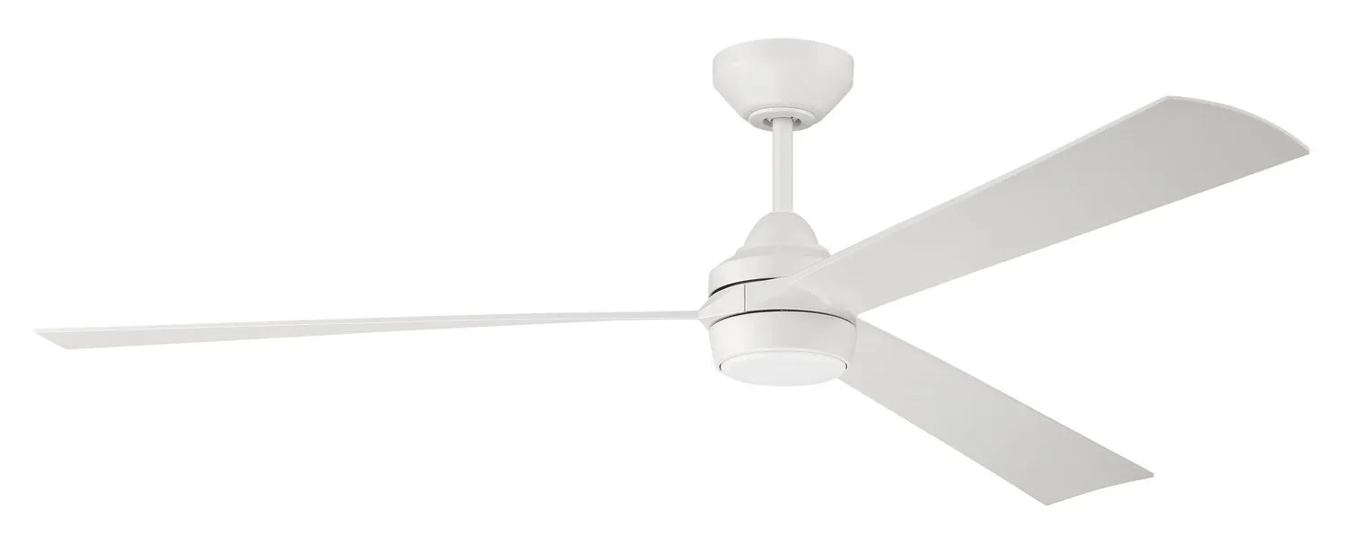 Craftmade Sterling STL60W3 Ceiling Fan 60 - White, White/White/ Hugger Ceiling Fans deals