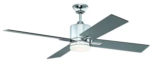 Craftmade Teana TEA52CH4 Ceiling Fan 52 - Chrome, Brushed Nickel/Walnut/ Hugger Ceiling Fans deals