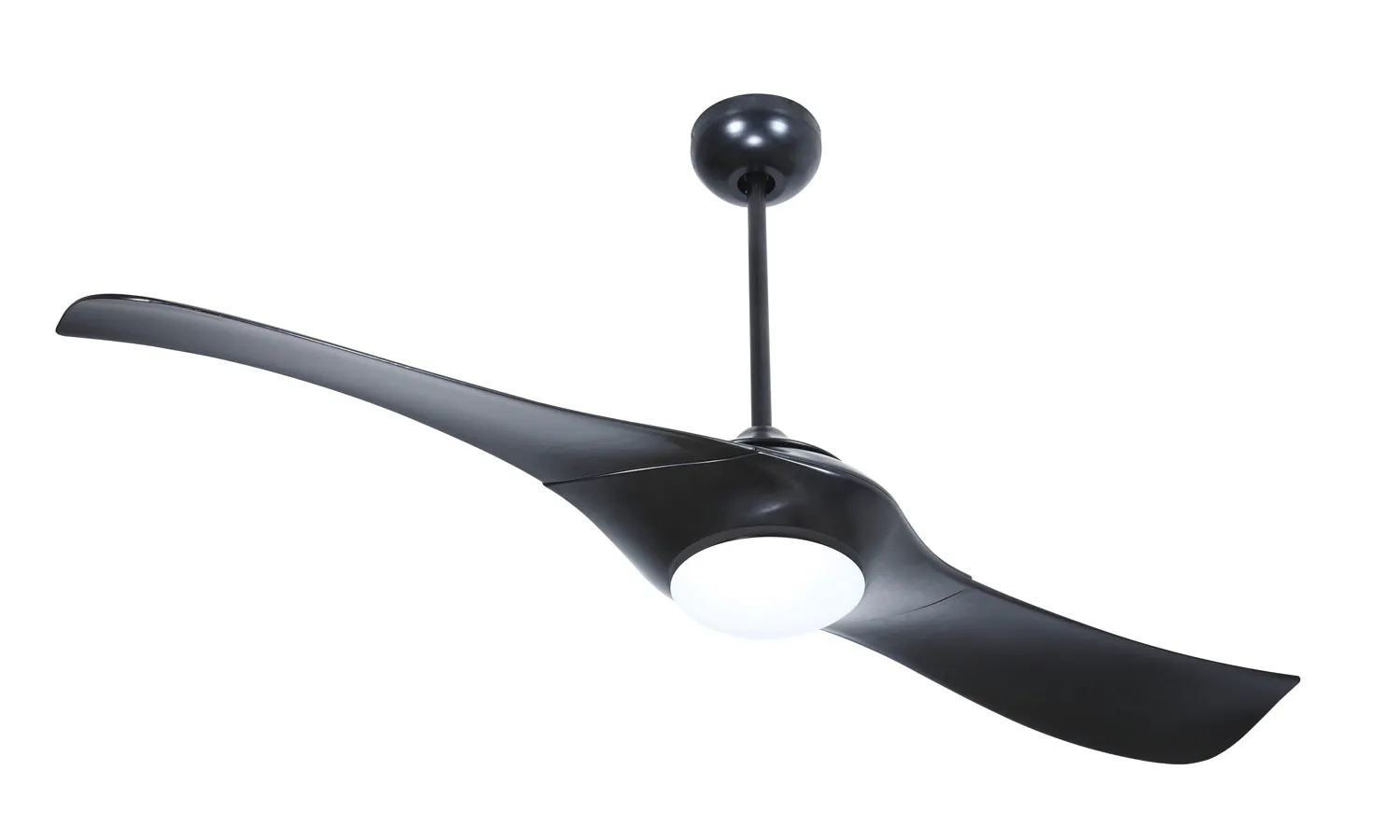 Craftmade Vogue VG54FB2 Ceiling Fan 54 - Flat Black, Flat Black/Flat Black/ Hugger Ceiling Fans deals