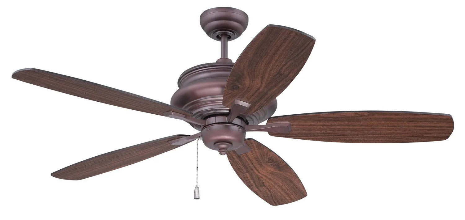 Craftmade Yorktown YOR52OB5 Ceiling Fan 52 - Oiled Bronze, Walnut/Oiled Bronze/ Hugger Ceiling Fans deals