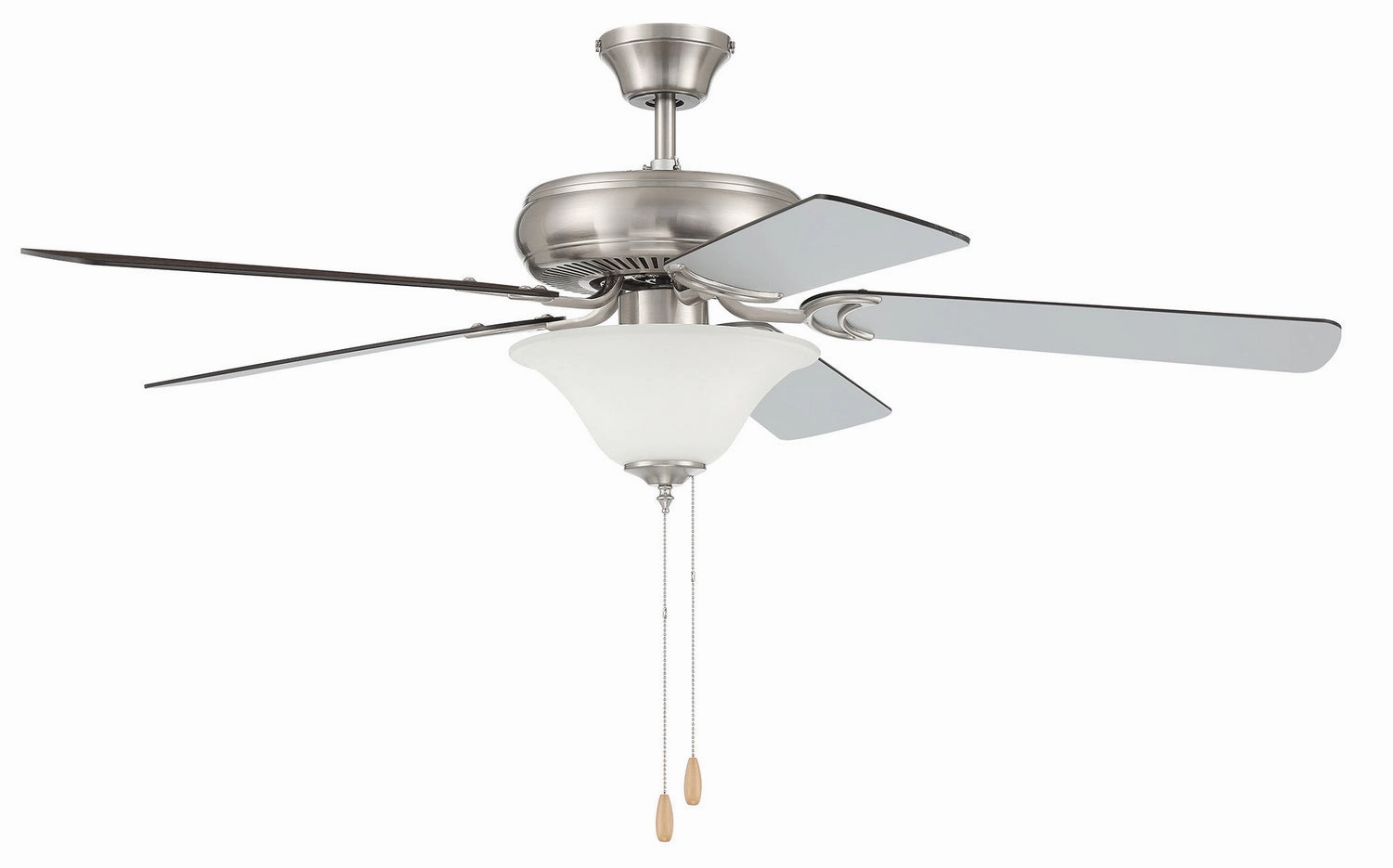 Craftmade Decorator's Choice 52" Pull Chain Ceiling Fan with Dimmable LED Light Outdoor Ceiling Fans discount