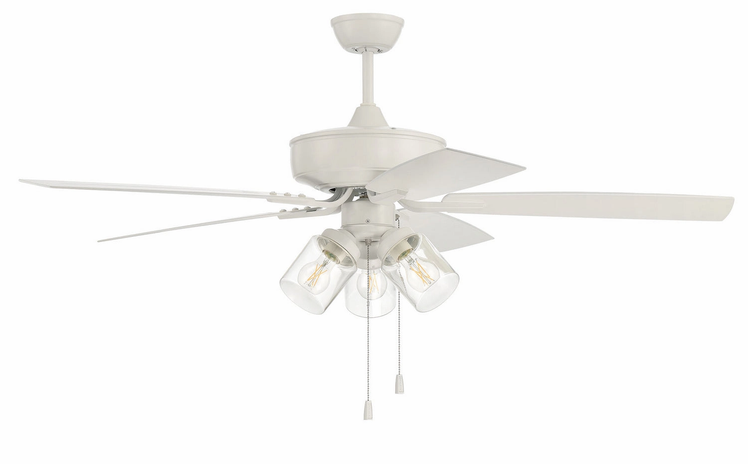 Craftmade Outdoor Pro Plus 104 52" Pull Chain Ceiling Fan with LED Light Kit
