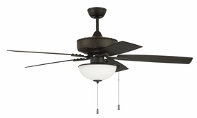 Craftmade Outdoor Pro Plus 211 52" Pull Chain Ceiling Fan with LED Light Kit Outdoor Ceiling Fans discount