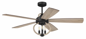 Craftmade Reese 52" Smart Indoor/Outdoor DC Ceiling Fan with LED and Remote Outdoor Ceiling Fans discount