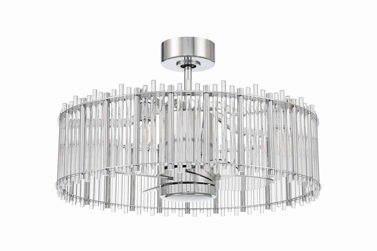 Craftmade Reveal Fandelier | Indoor Ceiling Fan with 20W Candelabra & Remote/WiFi Chandelier Fans (Fandeliers) outlet sale