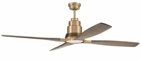 Craftmade Ricasso 60" DC Ceiling Fan with Remote and Wall Control in Satin Brass Outdoor Ceiling Fans discount
