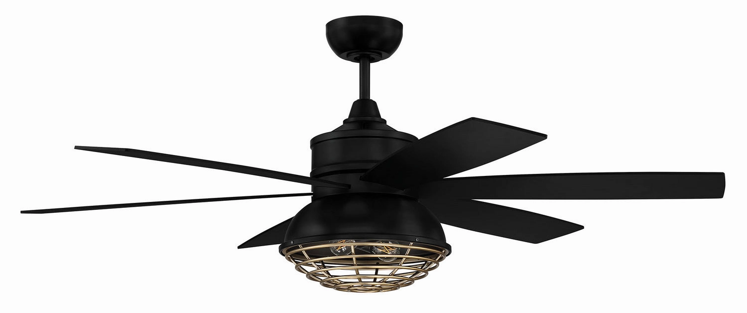 Craftmade Rugged 52" Smart Indoor/Outdoor Ceiling Fan with LED Light and Remote