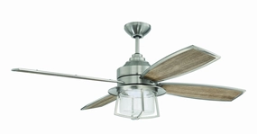 Craftmade Waterfront 52" Indoor/Outdoor AC Ceiling Fan with 22W Dimmable LED Light UCI Wall and Remote Control Outdoor Ceiling Fans discount