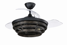 Craftmade Whiskey| Indoor Ceiling Fan with 24W A19 & Remote/WiFi Chandelier Fans (Fandeliers) outlet sale