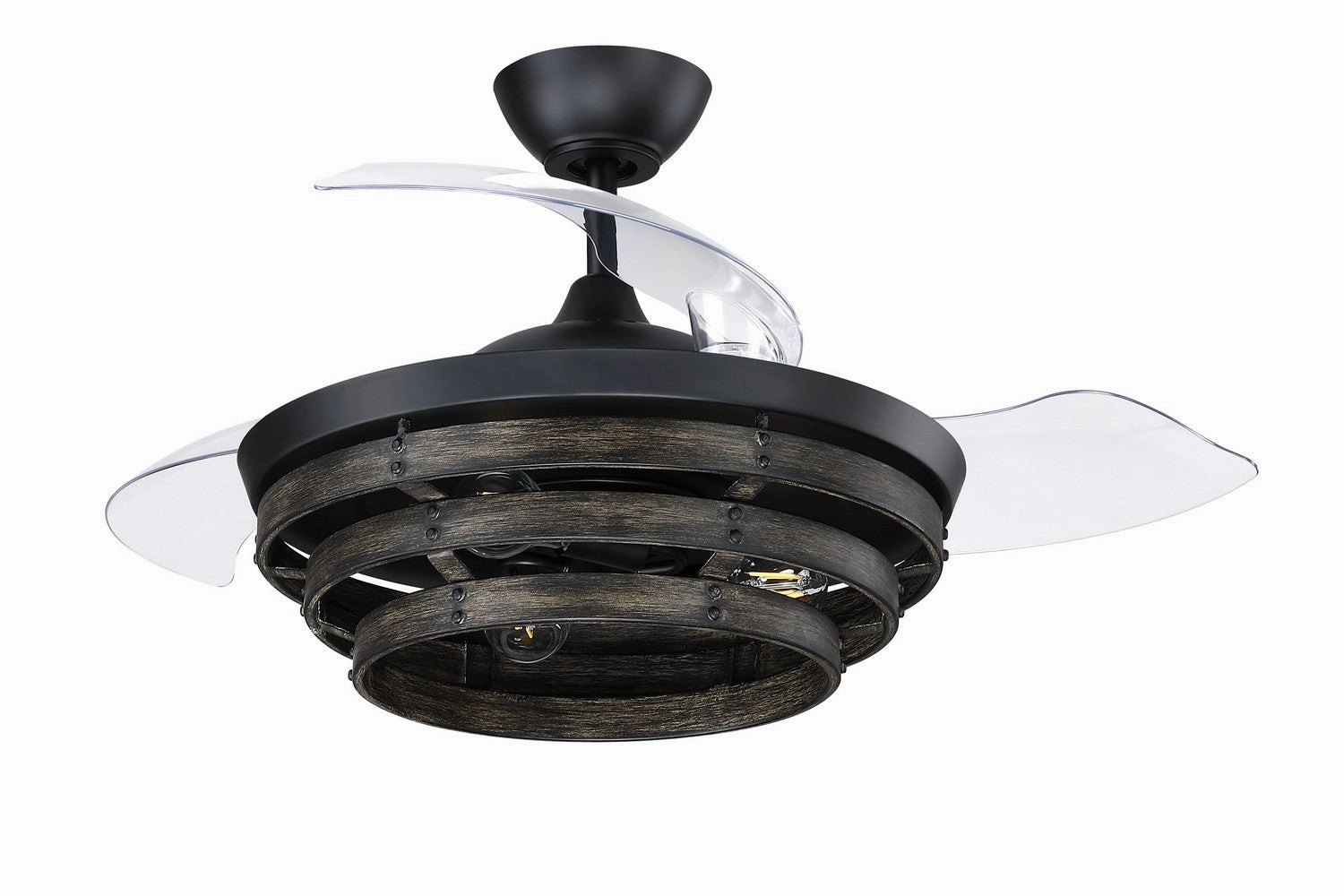 Craftmade Whiskey| Indoor Ceiling Fan with 24W A19 & Remote/WiFi Chandelier Fans (Fandeliers) outlet sale