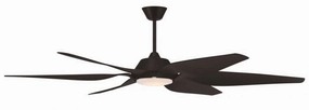 Craftmade Zoom 66" Indoor/Outdoor DC Ceiling Fan with 18W LED Light and Remote Outdoor Ceiling Fans discount