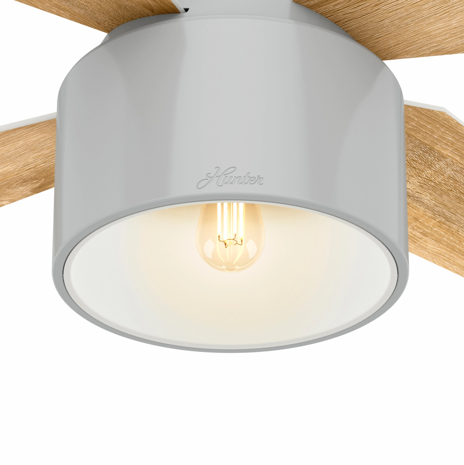Cranbrook 52"Ceiling Fan Dove Grey Huggers flush mount fans deals
