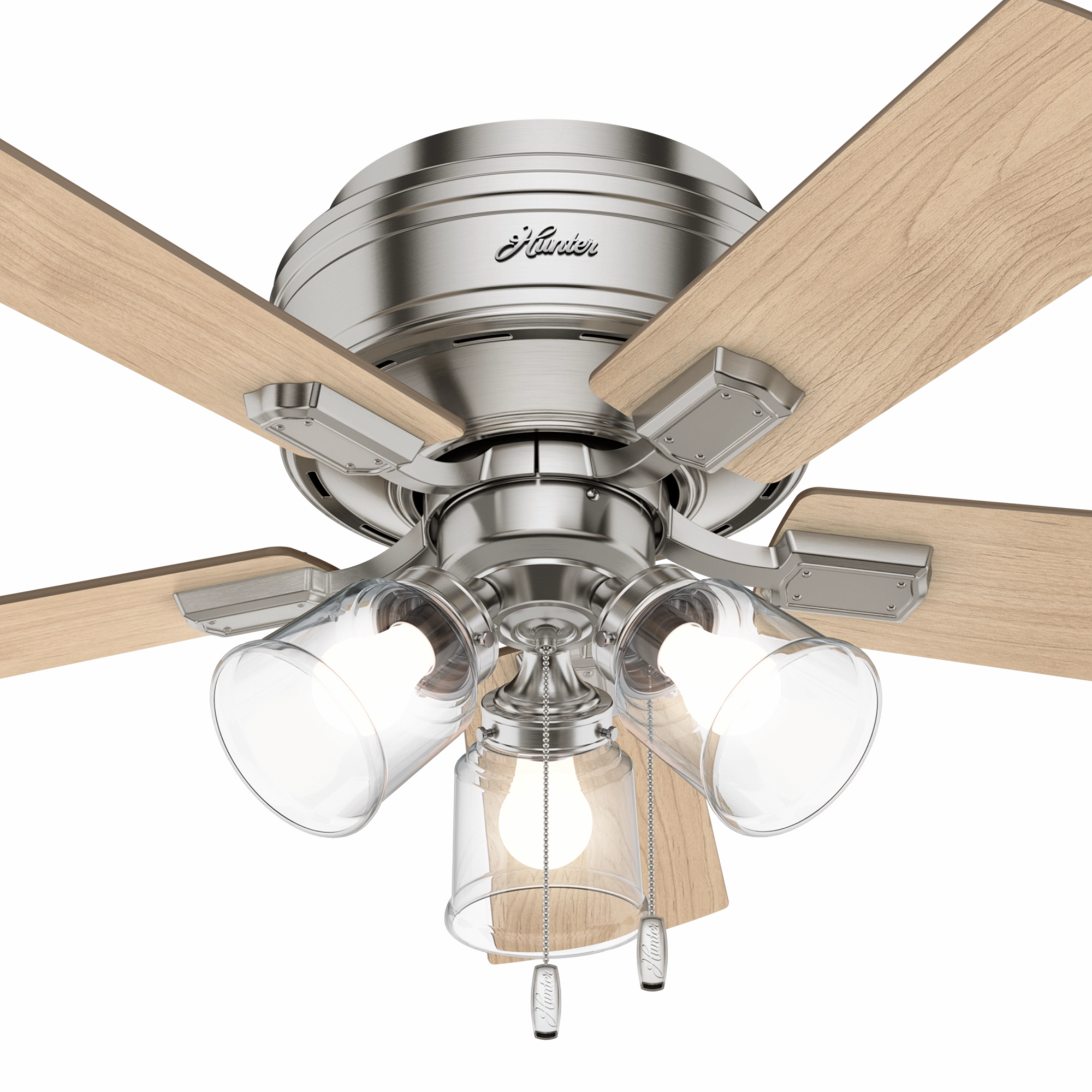 Crestfield 42"Ceiling Fan Brushed Nickel Small Room Fans sale