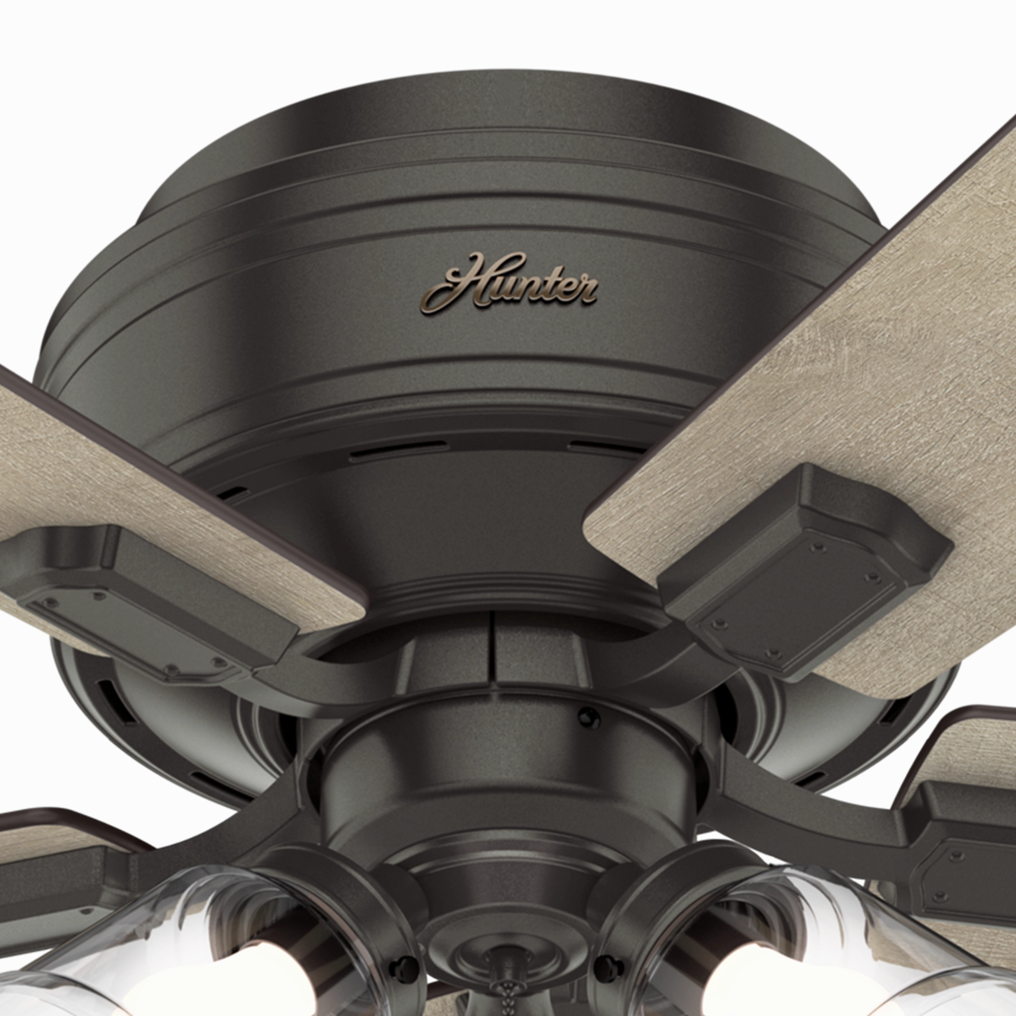 Crestfield 52"Ceiling Fan Noble Bronze Huggers flush mount fans deals