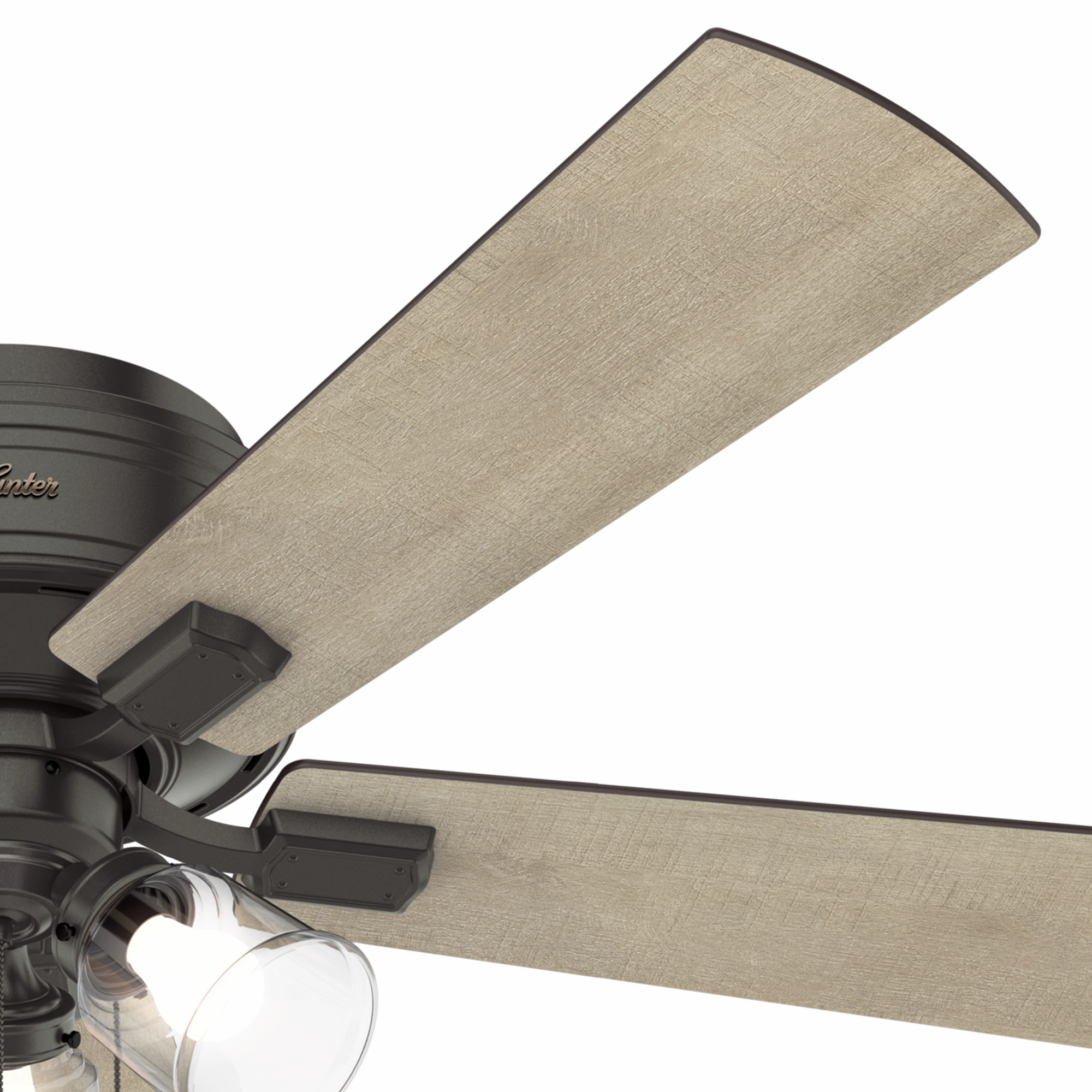Crestfield 52"Ceiling Fan Noble Bronze Huggers flush mount fans deals