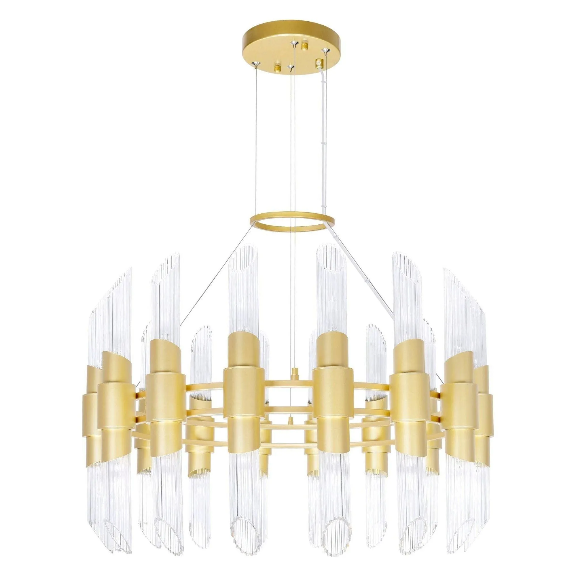 Croissant 32-Light Chandelier