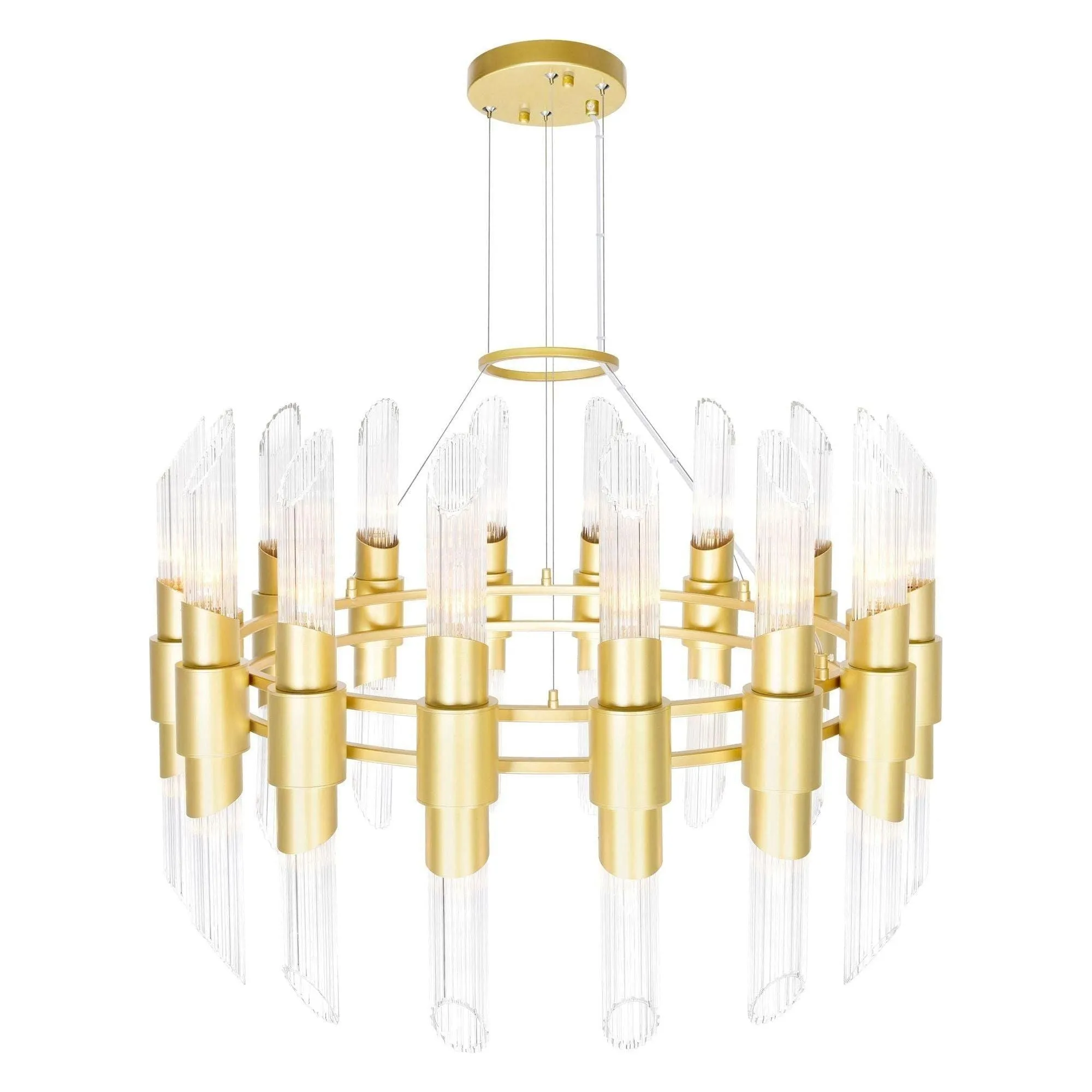 Croissant 32-Light Chandelier