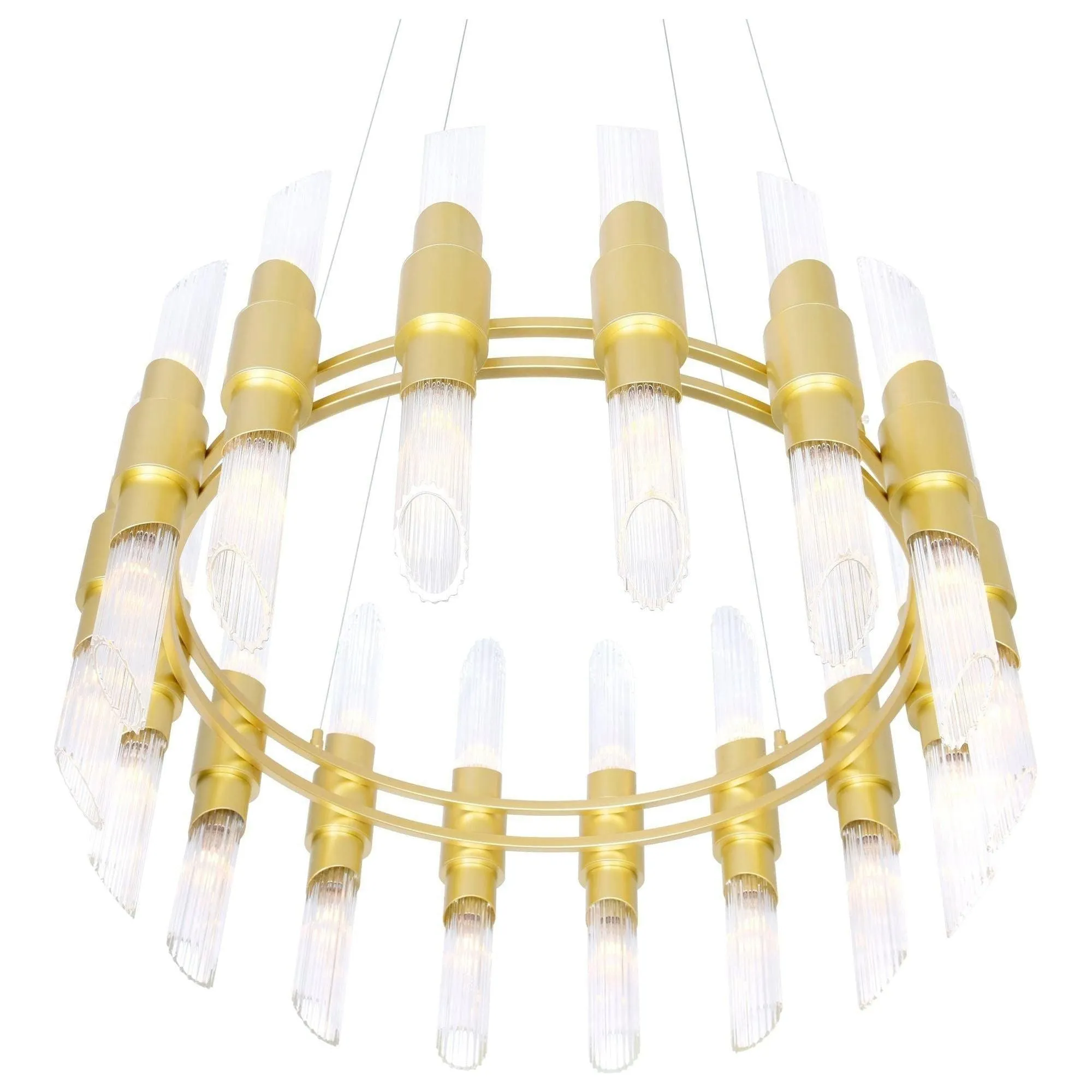 Croissant 32-Light Chandelier