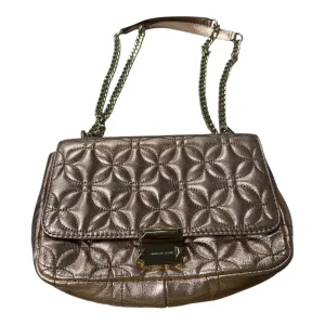 Crossbody Designer By Michael Kors In Rose Gold, Size:Medium