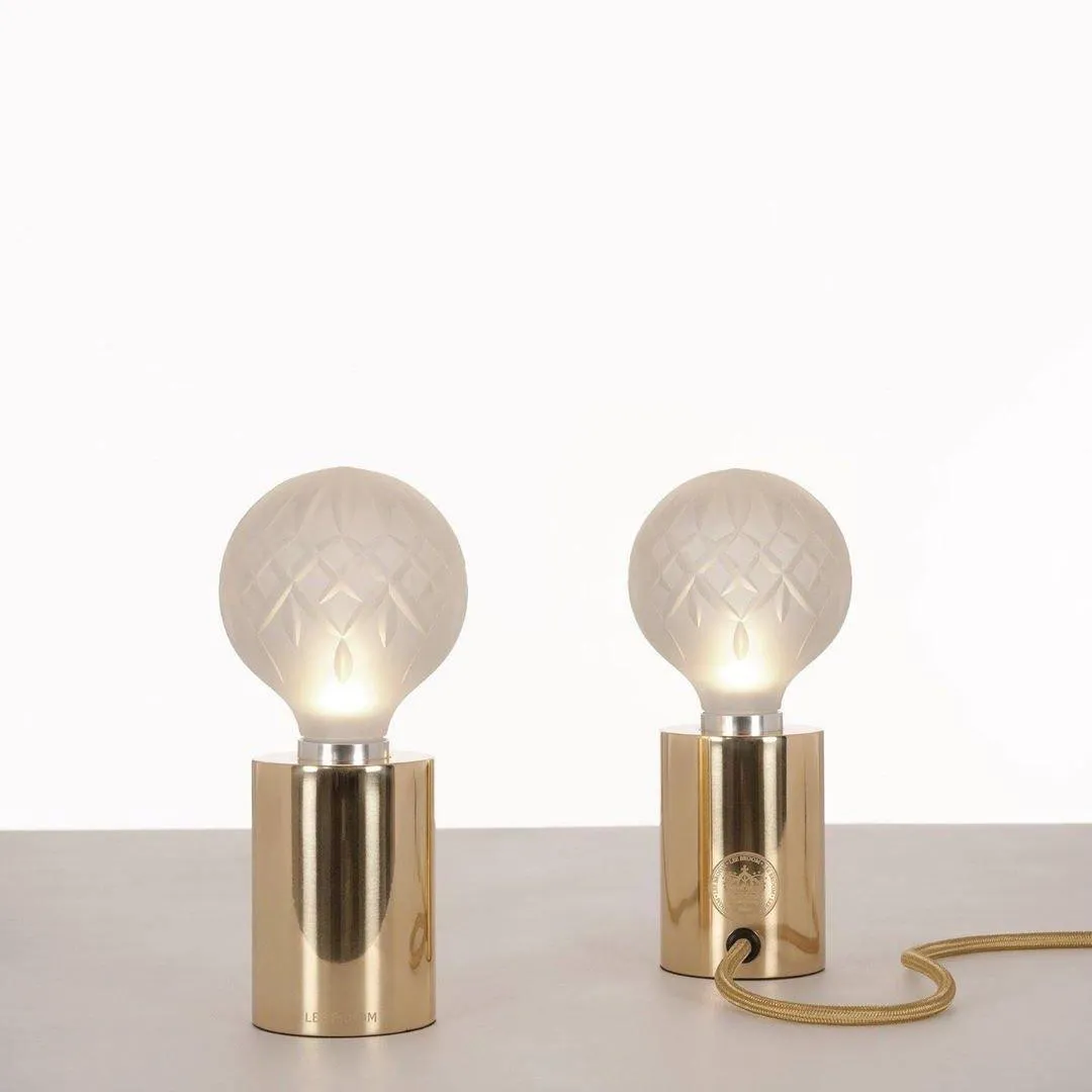 Crystal Bulb Table Lamp
