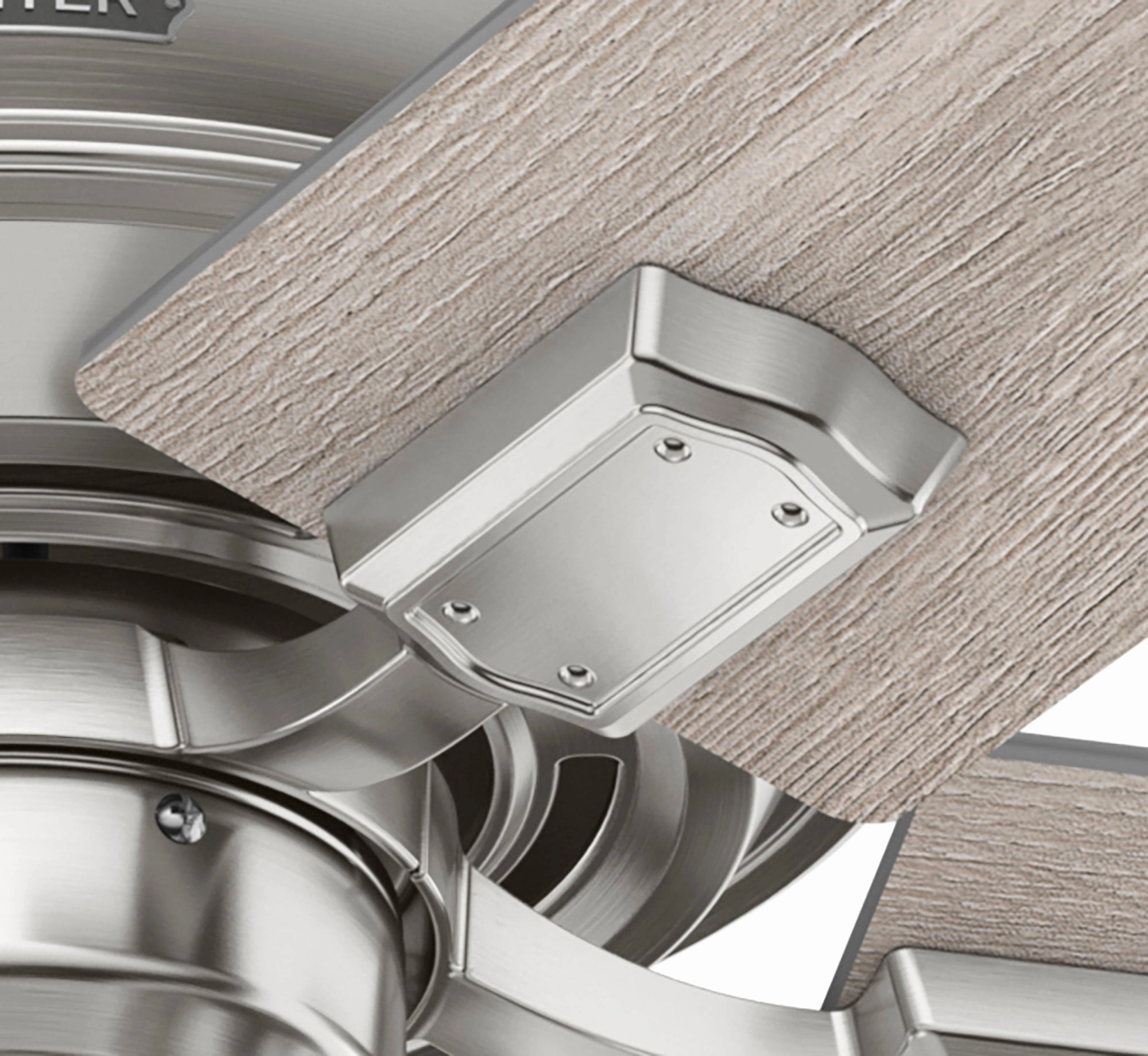 Crystal Peak 44"Ceiling Fan Brushed Nickel Mini Ceiling Fans promo