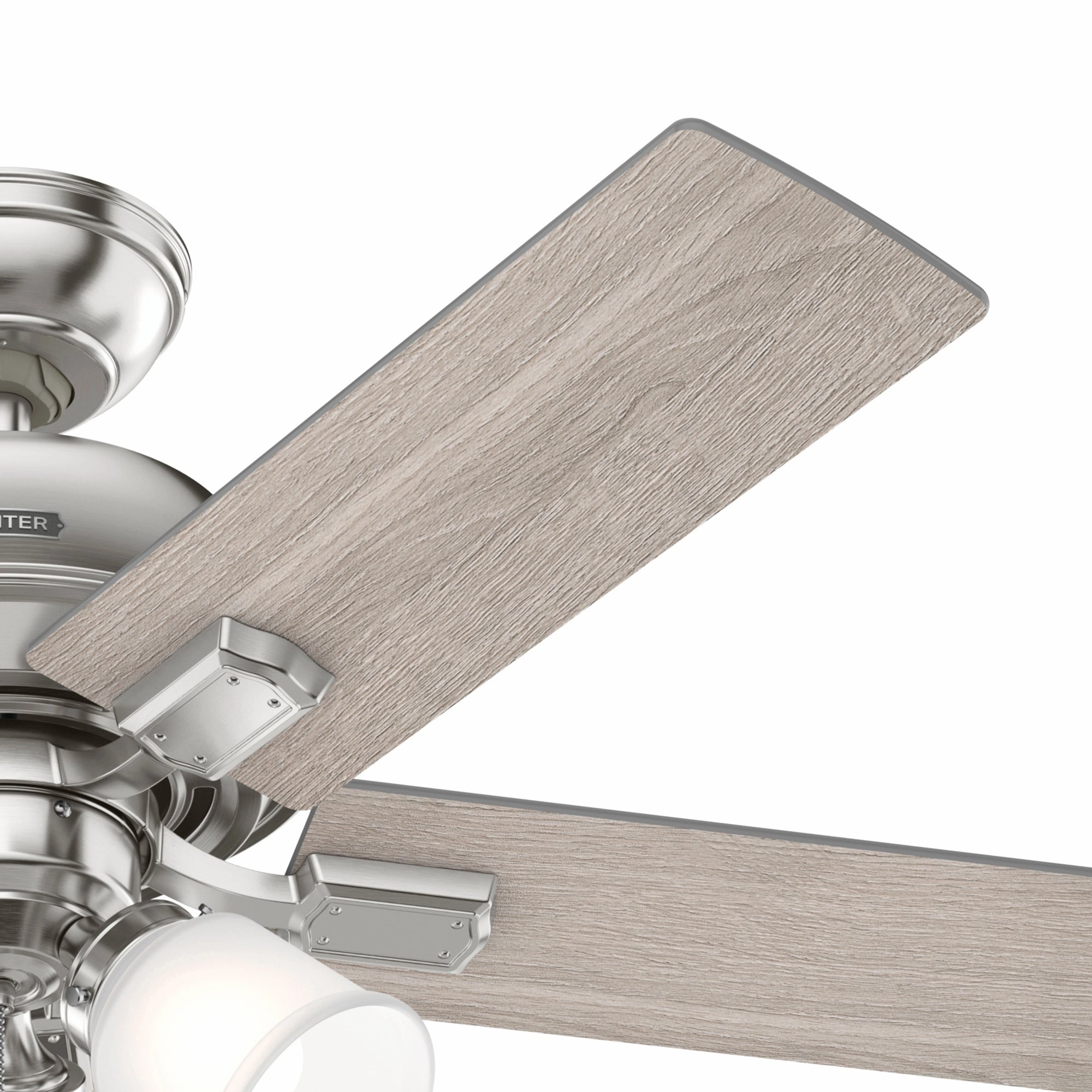 Crystal Peak 44"Ceiling Fan Brushed Nickel Mini Ceiling Fans promo