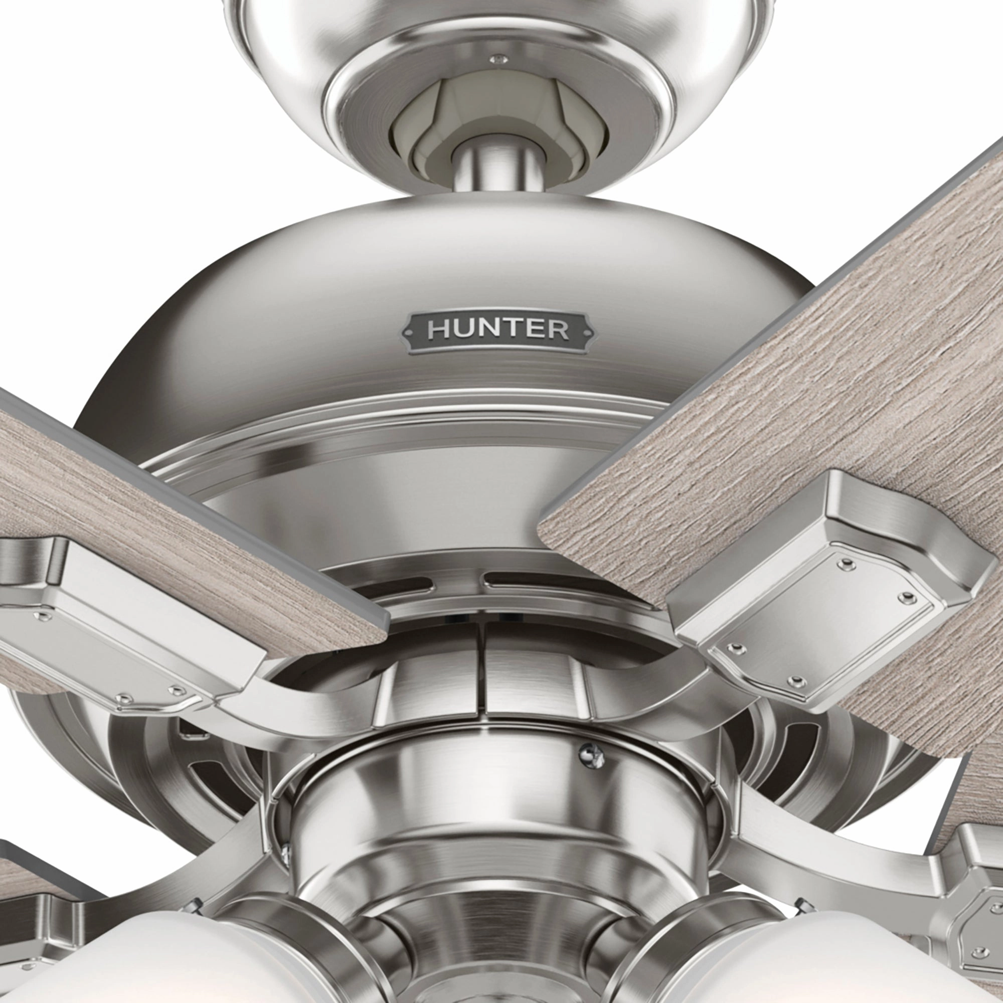 Crystal Peak 44"Ceiling Fan Brushed Nickel Mini Ceiling Fans promo