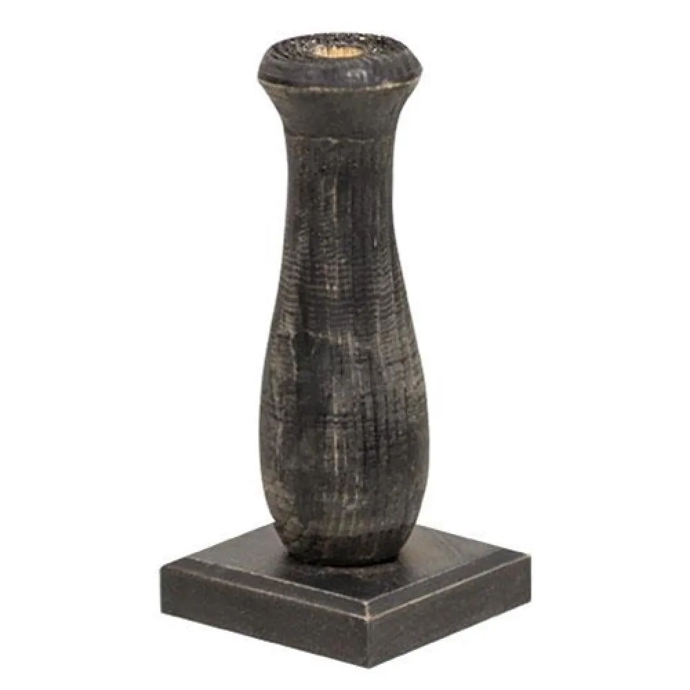 Curvy Black Spindle Flower Holder Decorative Accessories home deals