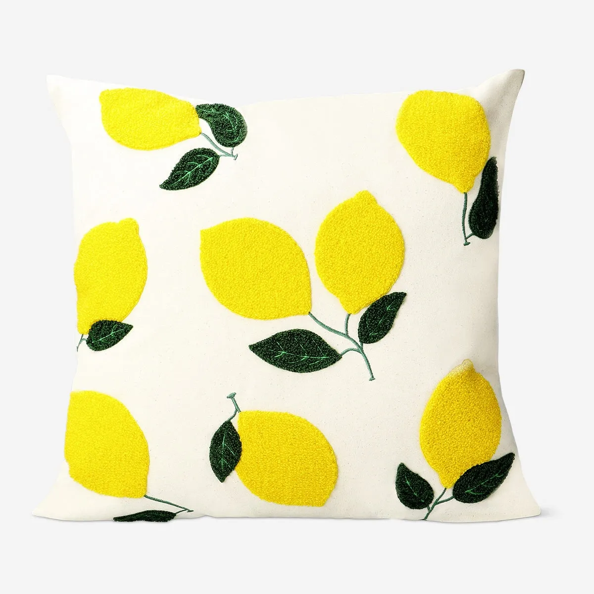 Cushion with lemons