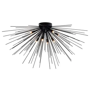 CWI Lighting Eight Light Flush Mount Discount Ceiling Mount Lights