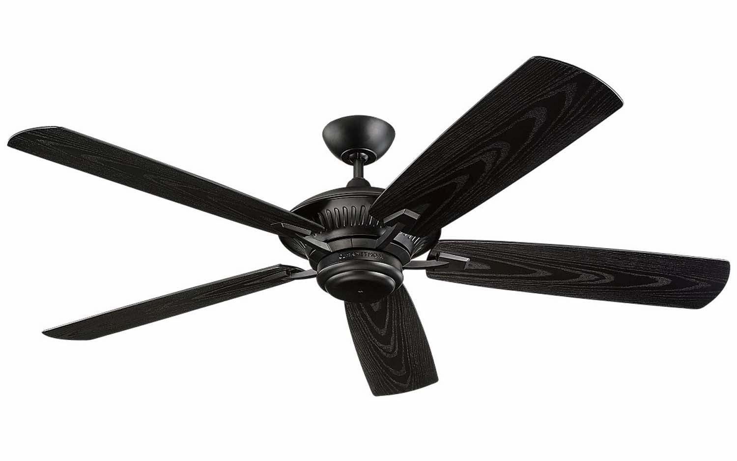 Cyclone 60" Ceiling Fan Matte Black Exterior Fans FANS clearance sale