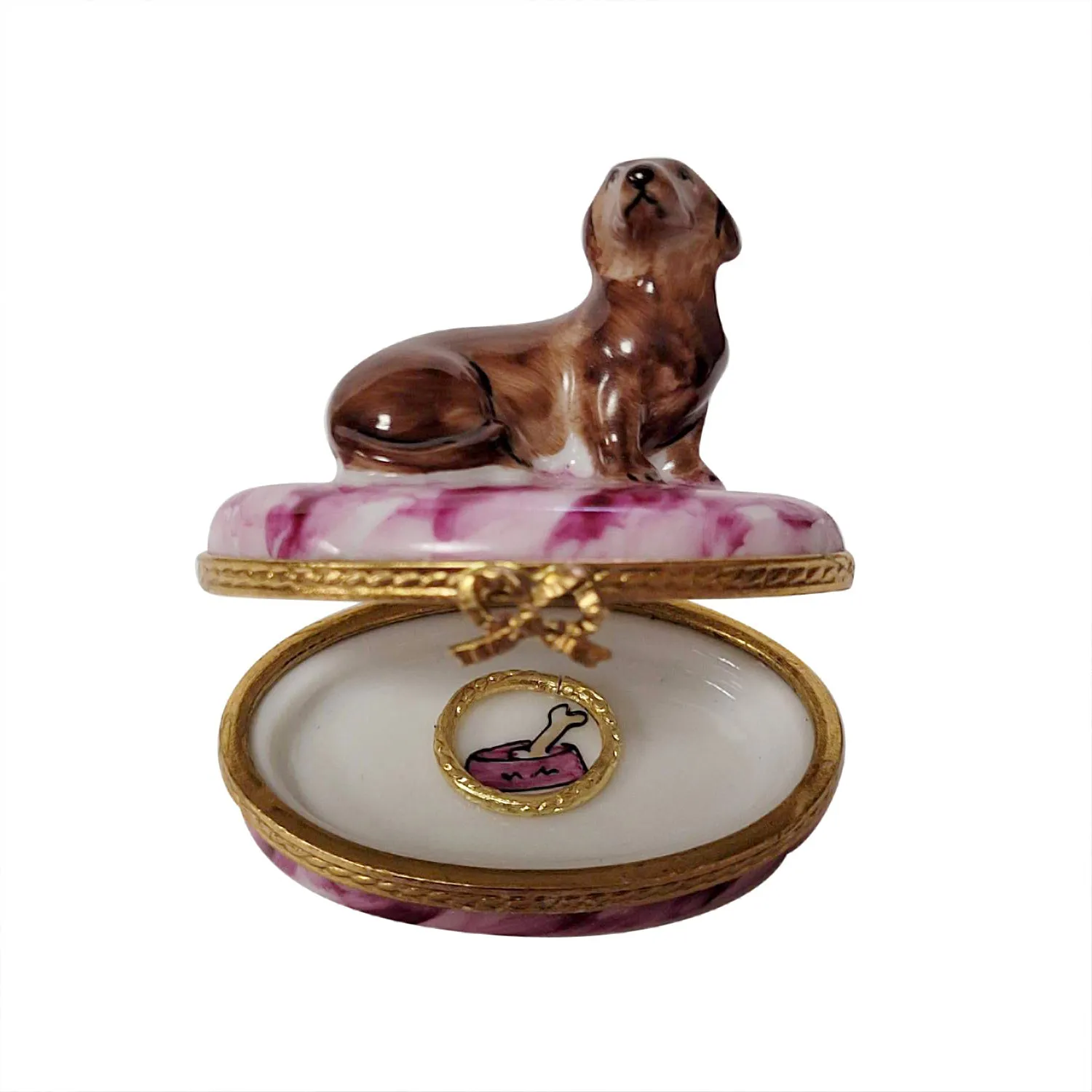 Dachshund Limoges Limoges Boxes collectors shop