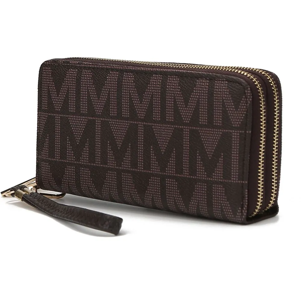 Danielle Milan M Signature Wallet Wristlet
