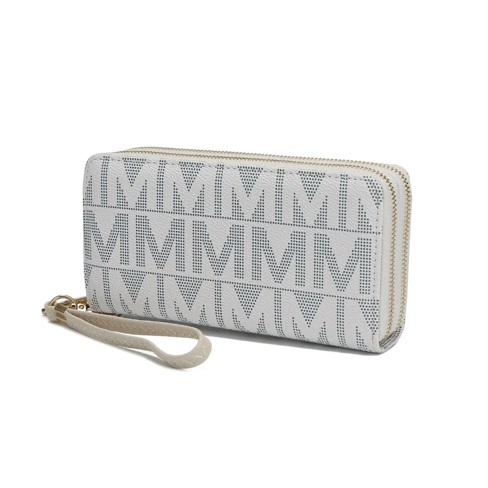 Danielle Milan M Signature Wallet Wristlet