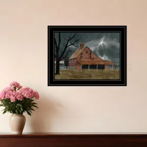 Dark and Stormy Night 4 Black Framed Print Wall Art Discount Wall Decor Sets
